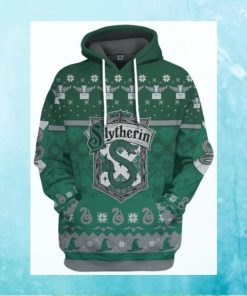 3D Harry Potter Slytherin Christmas Style Ver 1 Custom Hood