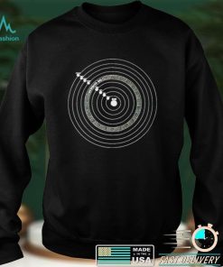 All planet asteroid belt shirt