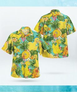 Big bird muppets tropical hawaiian shirt
