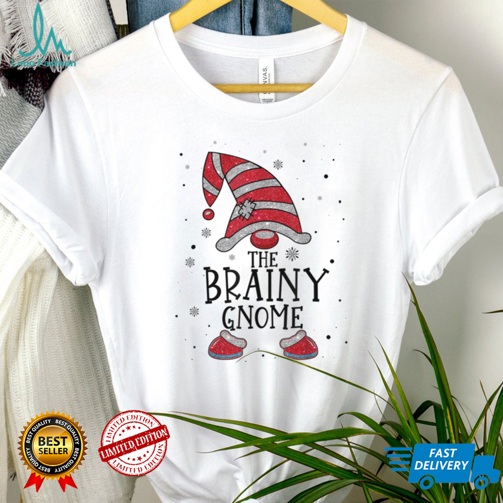 Brainy Gnome Buffalo Plaid Matching Christmas 2021 Pajama T Shirt Hoodie, Sweter Shirt