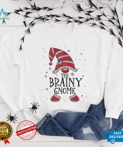 Brainy Gnome Buffalo Plaid Matching Christmas 2021 Pajama T Shirt Hoodie, Sweter Shirt