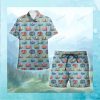 Camping Blue Hawaii Shirt and Short Set