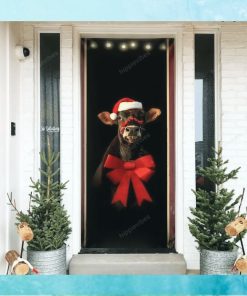 Cattle Christmas v1 Door Cover