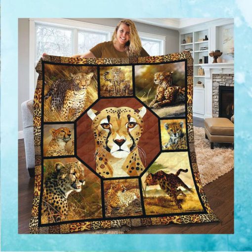 Cheetah   Quilt   Blanket