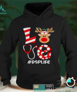 Christmas Nurse Love DSP Life Santa Reindeer Nurse Hat Elf Sweater Shirt