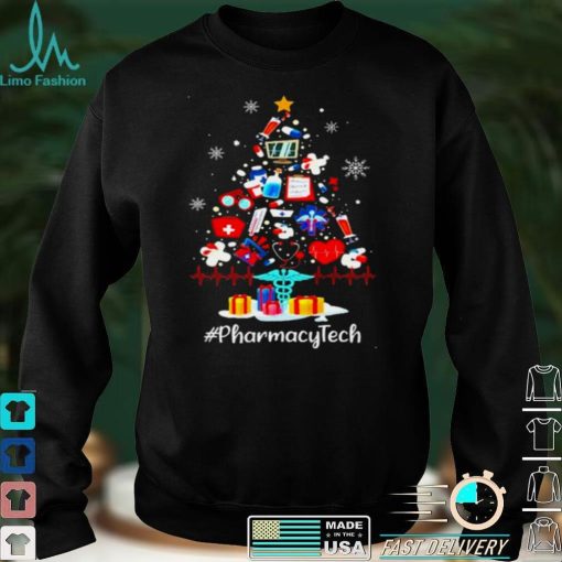 Christmas Tree Medical Tools PharmacyTech shirt