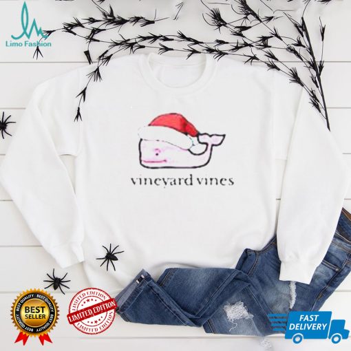 Christmas Whale Vineyard Vines shirt