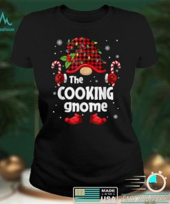 Cooking Gnome Buffalo Plaid Christmas Tree Family Xmas T Shirt hoodie, sweater Shirt