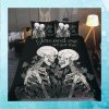 Couple Skull Quilt Bedding Set