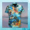 Chihuahua Mandala Hawaiian Shirt Dog Graphic Tee Mens Casual Summer Shirt Gift Ideas For Dad