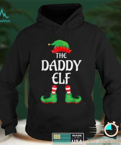 Daddy Elf Matching Group Xmas Funny Family Christmas T Shirt
