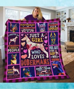 Doberman   Quilt   Blanket