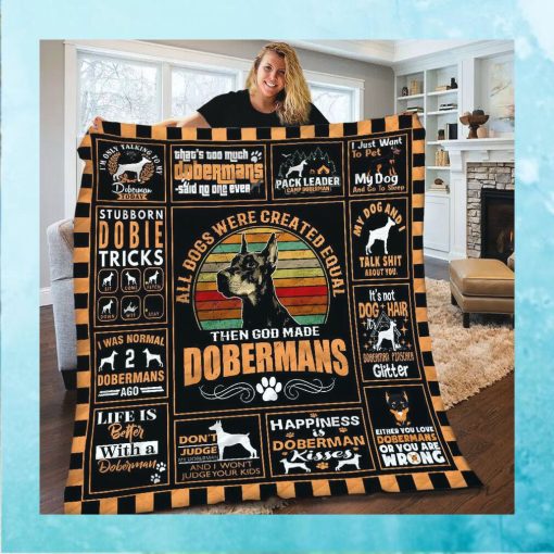 Doberman   Quilts   Blanket