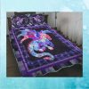 Dragon Pattern Quilt Bed Set
