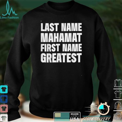 Family Surname Mahamat Funny Reunion Last Name Tag T Shirt hoodie, Sweater Shirt