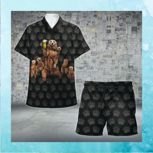 Father Figure Hawaii Shirt and Short Set