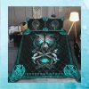 Fenrir Eye turquoise Quilt Bedding Set