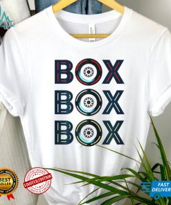 Formula 1 Box F1 Radio Call Box Radio Call To Pit Stop shirt