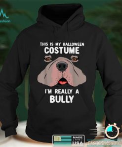 Funny Bulldog Halloween Costume American Bull Dog Face Bully T Shirt hoodie, Sweater Shirt