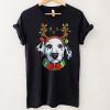 Funny Christmas Dalmatian Dog Head Xmas Dalmatian Dog T Shirt hoodie, sweater Shirt