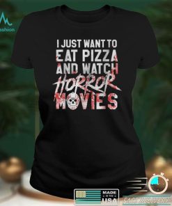 Funny Horror Movie Fan Gift Halloween Pizza T Shirt hoodie, Sweater Shirt