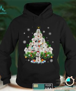 Funny Poodle Christmas Tree Ornament Decor Costume T Shirt hoodie, Sweater Shirt