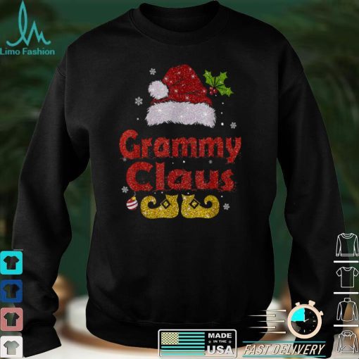 Funny Santa Grammy Claus Christmas Matching Family T Shirt hoodie, Sweater Shirt
