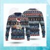 Funny Meowy Ugly Christmas Unisex 3D Sweater