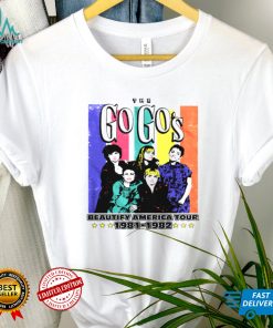 Go Go’s Beautify America Tour 81 82 shirt