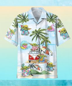 HOT Baby Yoda Hawaiian Shirt Beach Short