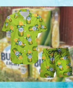 HOT Busch Light Corn Hawaiian Shirt And Short