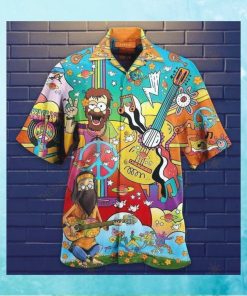 Hippie Peace Life Style Limited Edition   Hawaiian Shirts