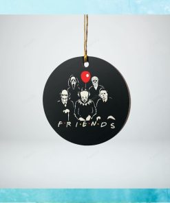 Horror Character Friends Christmas Ornament