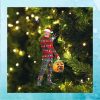 Man With Chainsaw Horror Led Lights Ornament