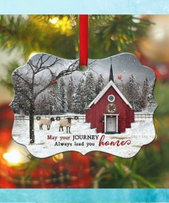 May Your Journey Always Lead You Home Wooden Ornament