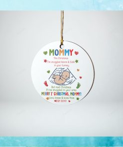 Merry 1st Christmas, Mommy Ornament