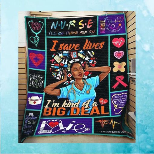 Nurse   I save lives   Quilt