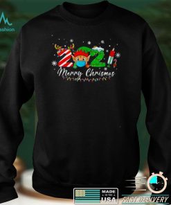 Official Elf Claus face mask 2021 Merry Christmas shirt hoodie, sweater Shirt
