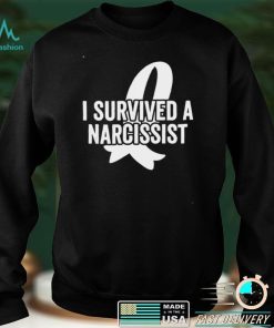 Official I Survived a Narcissist Shirt hoodie, sweater Shirt