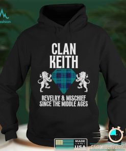 Official Keith Clan Scottish Name Coat Of Arms Tartan Family Party Shirt