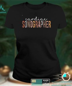 Official Leopard Cardiac Sonographer Appreciation healthcare workers Shirt