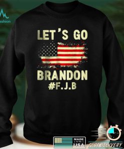 Official Lets Go Brandon F.J.B US Flag T Shirt