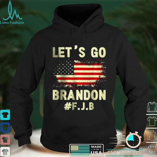 Official Lets Go Brandon F.J.B US Flag T Shirt