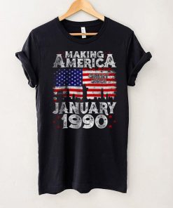 Official Making America Great Since January 1990 Shirt hoodie, sweater Shirt