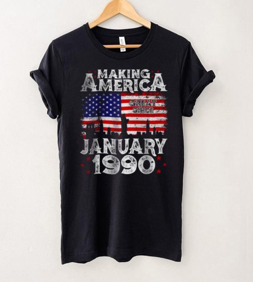 Official Making America Great Since January 1990 Shirt hoodie, sweater Shirt