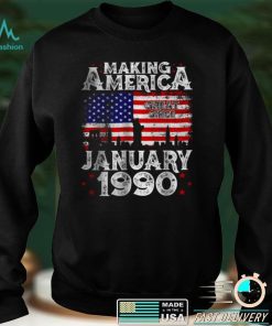 Official Making America Great Since January 1990 Shirt hoodie, sweater Shirt