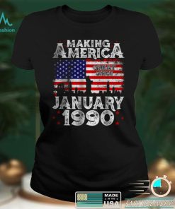 Official Making America Great Since January 1990 Shirt hoodie, sweater Shirt