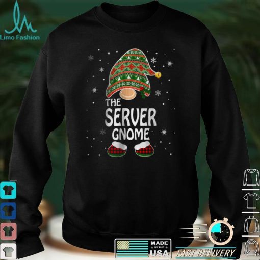 Official Matching Family Costumes The Server Gnome Christmas T Shirt