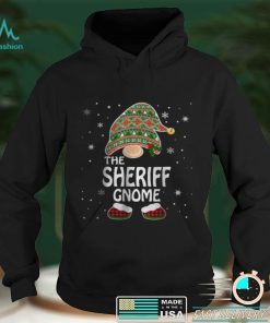Official Matching Family Costumes The Sheriff Gnome Christmas T Shirt