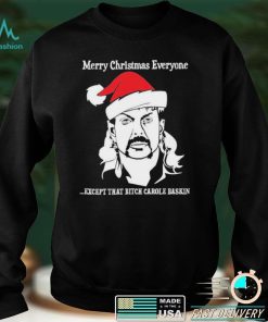 Official Merry Christmas To Everyone Except That Bitch Carole Baskin Christmas Sweater